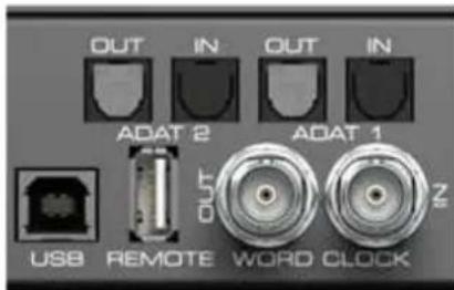 RME Fireface UFX II - Connectors – Controls – Display - 3