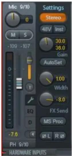 RME Fireface UFX II - Settings - 1