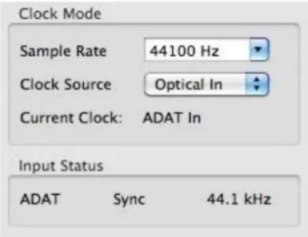 RME Fireface UFX II - Clock Modes - Synchronization - 1