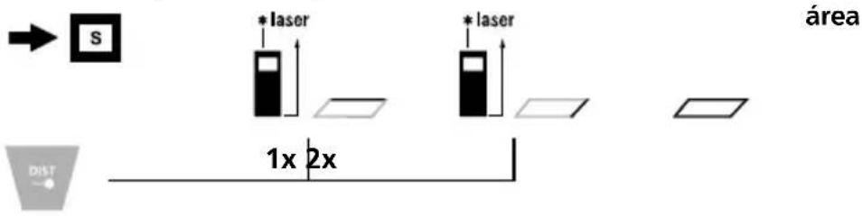 Laserliner LaserRange-Master T4 Pro - Função de Pitágoras 2: - 2
