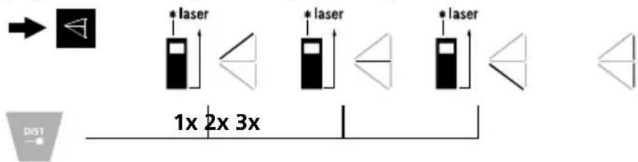 Laserliner LaserRange-Master T4 Pro - Veksling av målenivå (referanse): - 5