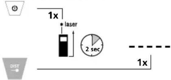 Laserliner LaserRange-Master T4 Pro - Veksling av målenivå (referanse): - 3