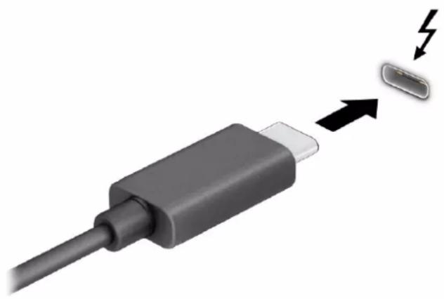 HP Probook 650 G8 - Připojení zařízení Thunderbolt pomocí kabelu USB Type-C (pouze vybrané produkty) - 2