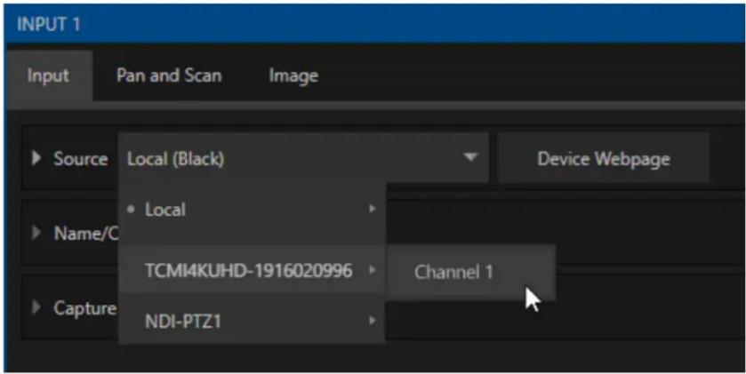 NEWTEK Tricaster Mini - CONFIGURING TRICASTER - 1