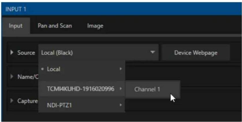 NEWTEK Tricaster Mini - Step 2 - Access the Device Webpage - 1