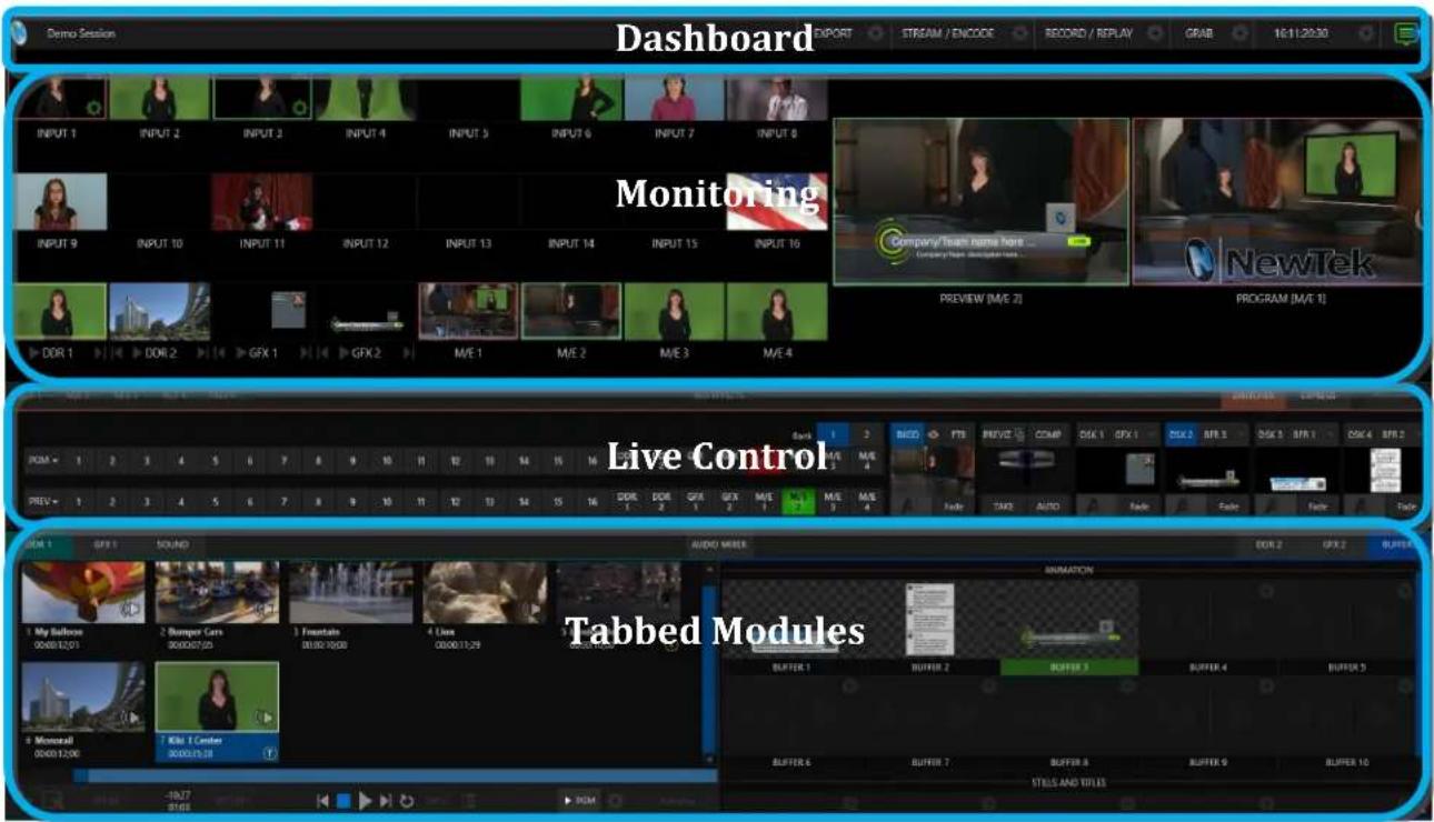 NEWTEK Tricaster Mini - SECTION 2.3 LIVE DESKTOP - 1