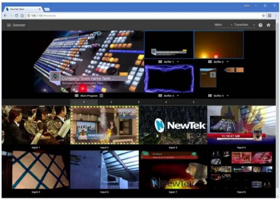 NEWTEK TriCaster TC1 - A.6.6 SWITCHER - 2