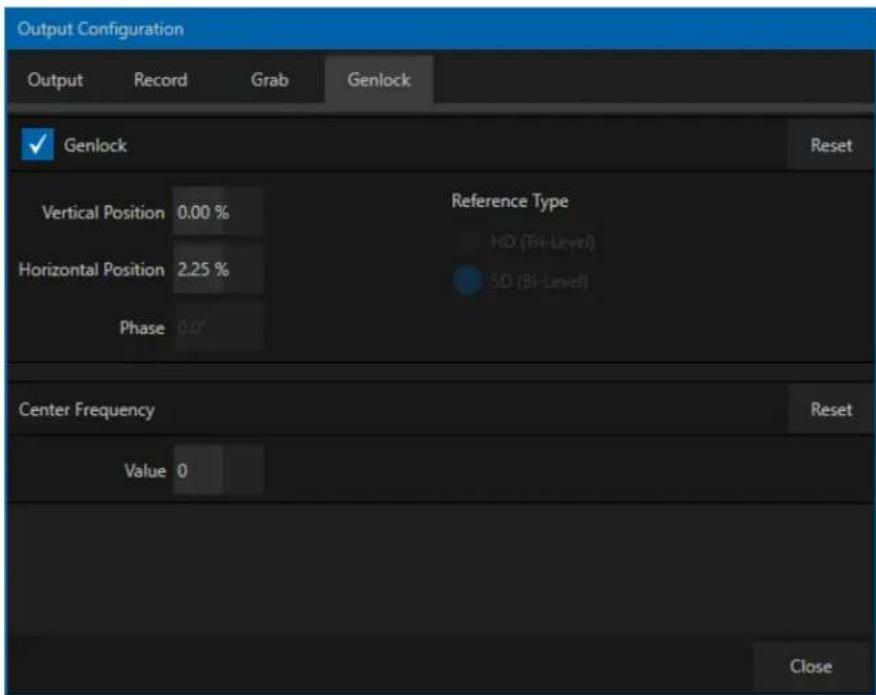 NEWTEK TriCaster TC1 - SECTION 3.13 CONFIGURE GENLOCK - 1