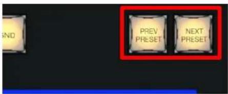 NEWTEK TriCaster TC1 - PREV PRESET/NEXT PRESET - 1
