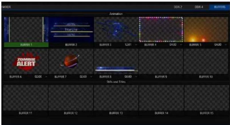 NEWTEK TriCaster TC1 - SECTION 11.3 BUFFERS - 1
