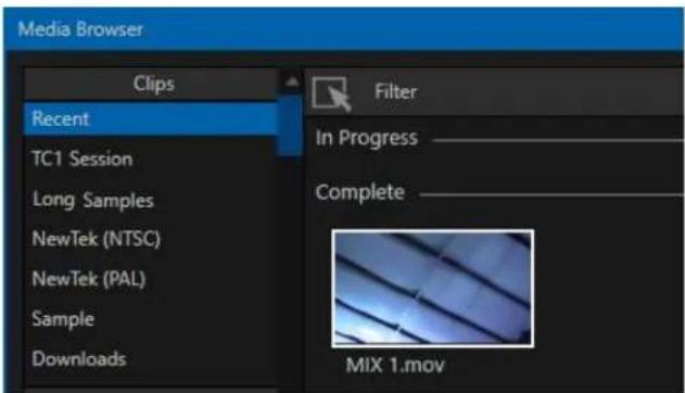 NEWTEK TriCaster TC1 - SECTION 20.1 RECORD - 1