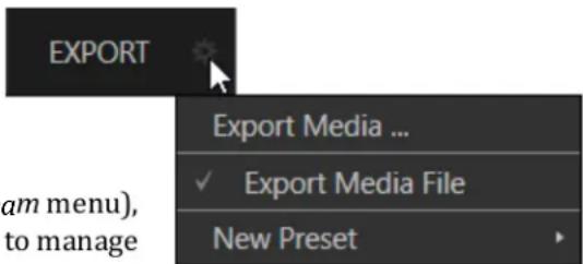 NEWTEK TriCaster TC1 - SECTION 19.2 EXPORT MENU - 1