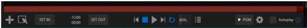 NEWTEK TriCaster TC1 - TRIMMING CLIPS AND THE SCRUB BAR - 1