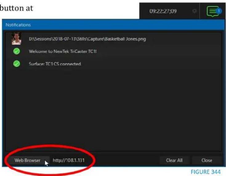 NEWTEK TriCaster TC1 - A.6.2 HOME PAGE - 1