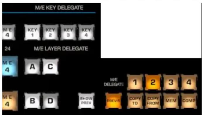 NEWTEK TriCaster TC1 - M/E KEY AND LAYER DELEGATES - 1