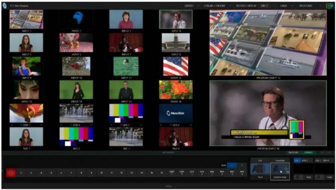 NEWTEK TriCaster TC1 - EXPRESS SWITCHER MODE - 1