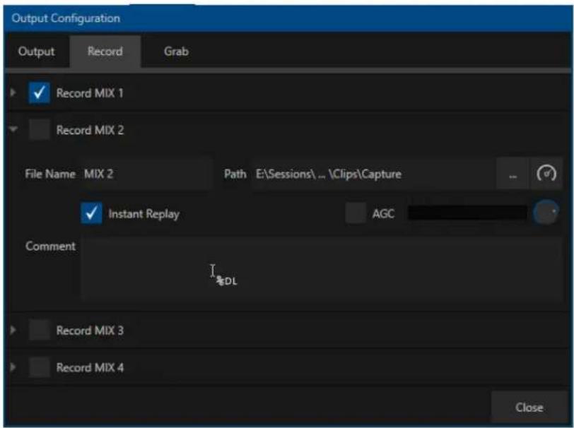 NEWTEK TriCaster TC1 - RECORD TAB - 1