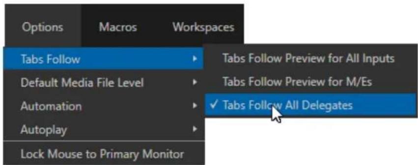 NEWTEK TriCaster TC1 - SECTION 7.2 OPTIONS MENU - 1