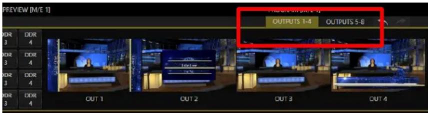 NEWTEK TriCaster TC1 - NDI OUTPUT MATRIX ROUTERS - 1