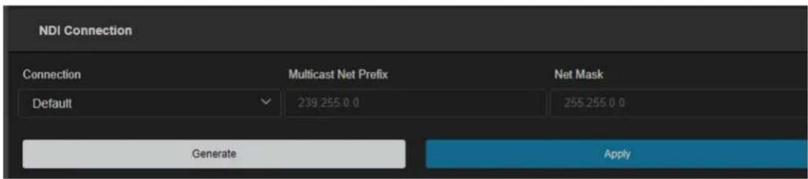 NEWTEK TriCaster TC1 - NDI CONNECTION - 1