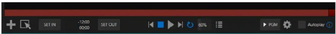 NEWTEK TriCaster TC1 - Player Controls - 1