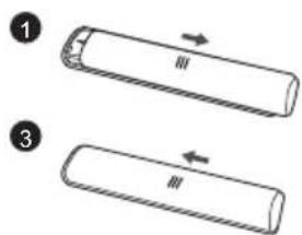 TCL 50C715 - - Installing Batteries - 1