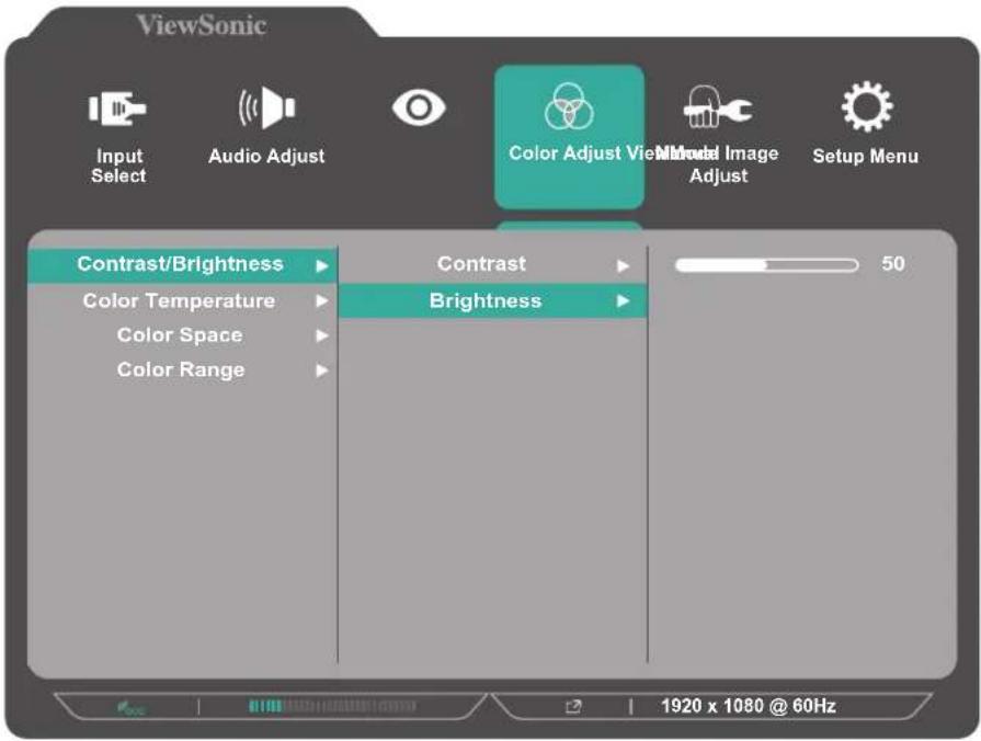 VIEWSONIC VA2732-MHD - Obecné postupy - 3