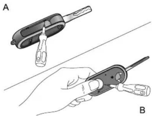 MG 3 (2018) - RemoteKeyBatteryRemovingandRefitting - 1