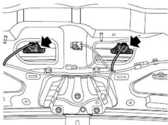 MG 5 EV (2020) - LicensePlateLampsBulbRenewal - 1