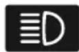 MG 5 EV (2020) - MainBeamIndicator-Blue - 1