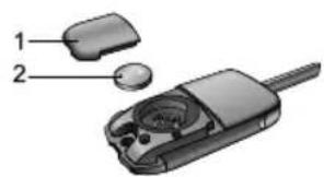MG 5 EV (2020) - ReplacingtheKeyBattery - 2