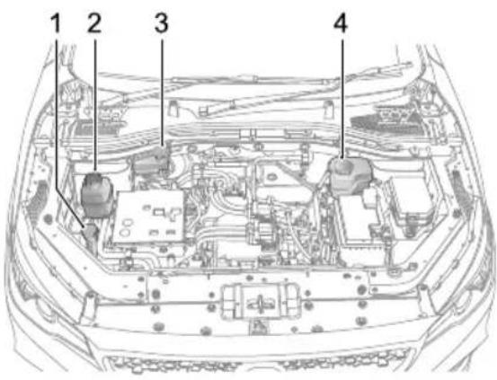 MG ZS EV (2019) - FrontCompartment - 2