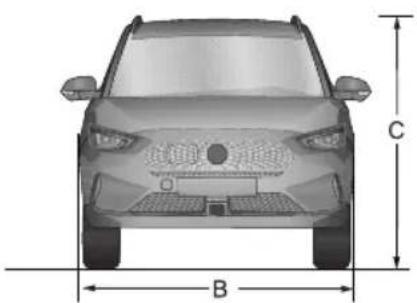MG ZS EV (2019) - T echnicalDataDimensions - 1