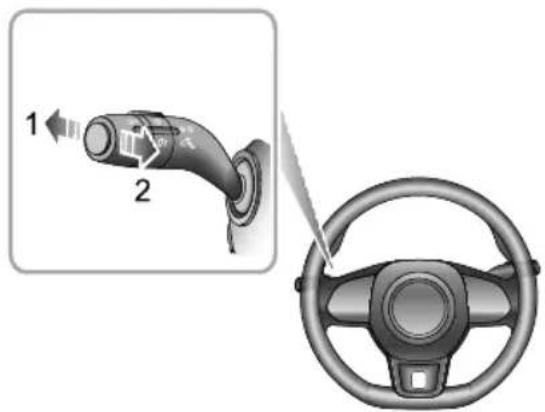 MG ZS EV (2019) - MainBeamSwitch - 2