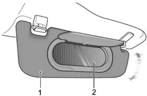 MG 3 (2016) - SunVisor - 2