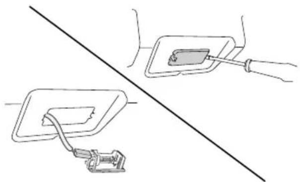 MG 3 (2016) - Note: Only replace bulb with the sametype and specification. - 1