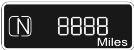 MG 3 (2016) - Odometer - 1