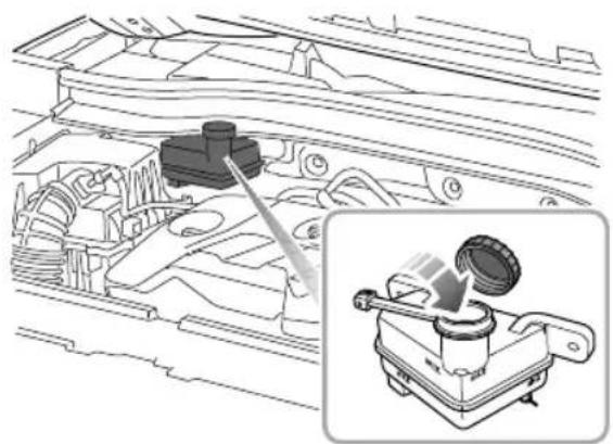 MG ZS (2017) - BrakeFluidCheckandT opUp - 3
