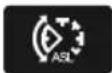 MG ZS (2018) - ActiveSpeedLimitSystemWarningLamp— - 1