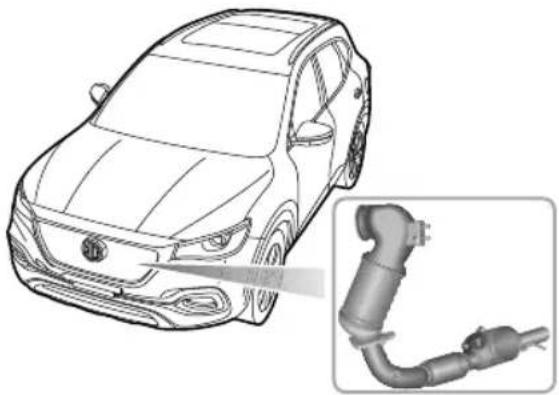 MG HS (2019) - CatalyticConverterandParticulate Filter - 2