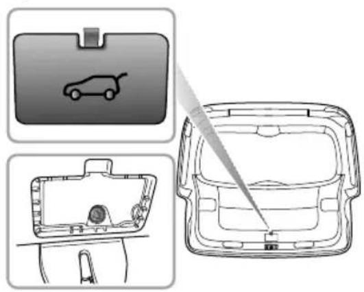 MG HS (2019) - T ailgateEmergencyOpen - 1