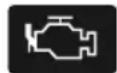 MG HS (2019) - EngineEmissionsMalfunctionWarning-Yellow - 1