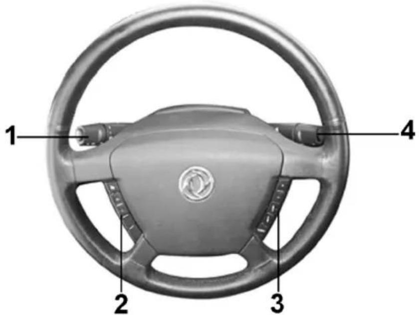 Dongfeng DFH4180 (2019) - Combination switch, steering wheel switch - 1