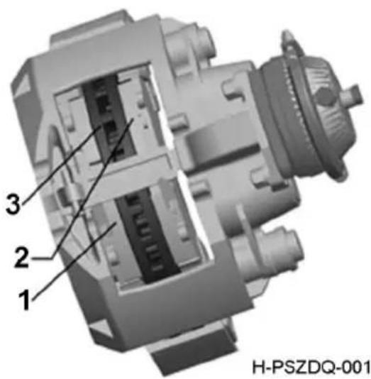 Dongfeng DFH4180 (2019) - Method for manual adjustment of disc brake clearance - 1