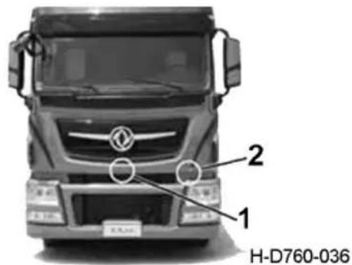Dongfeng DFH4180 (2019) - Side Spoiler - 1