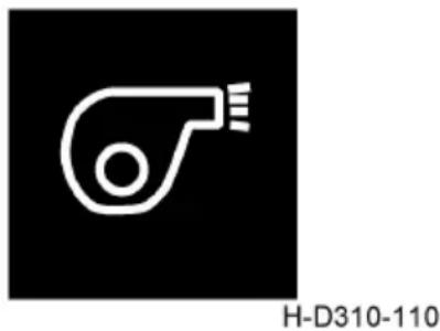 Dongfeng DFH4180 (2019) - Air dryer heater indicator - 1