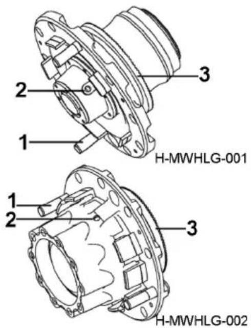 Dongfeng DFH4180 (2019) - Conmet maintenance-free wheel hub - 1