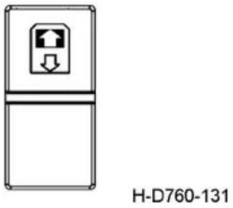 Dongfeng DFH4180 (2019) - Air dryer heating switch - 1