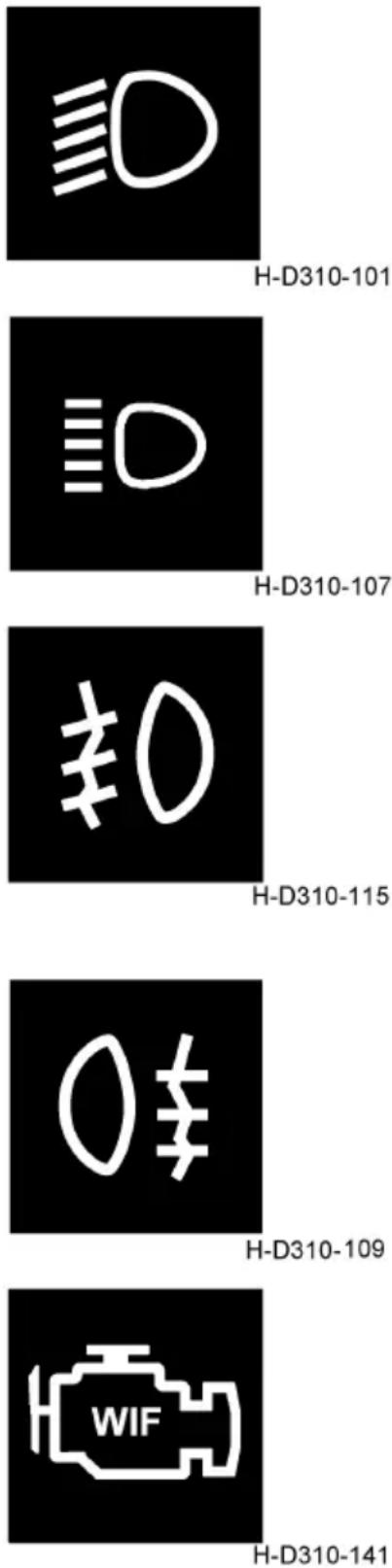 Dongfeng DFH4180 (2019) - Water oil mixing indicator lamp - 1