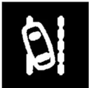 Dongfeng DFH4180 (2019) - LDWS system failure indicator - 1